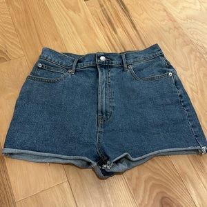 Everlane way high denim short